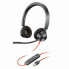 Headphones with Headband Poly BW3320 USB-A Black