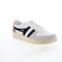 Фото #2 товара Gola Grandslam Trident CMA415 Mens White Synthetic Lifestyle Sneakers Shoes