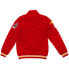 Mitchell & Ness Nba Champ City Rockets Button Down Track Jacket Mens Red Casual