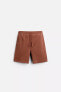 JACQUARD TEXTURED BERMUDA SHORTS