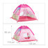 Фото #8 товара Игровая палатка для детей Relaxdays Spielzelt Mädchen Pink mit Fee