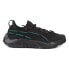 Фото #1 товара Puma Plexus Lace Up Mens Black Sneakers Casual Shoes 38632902