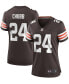 Фото #1 товара Women's Nick Chubb Brown Cleveland Browns Game Jersey