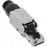 InLine RJ45 plug Cat.8.1 2000MHz - field-installable - shielded - with screw cap