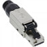 Фото #1 товара InLine RJ45 plug Cat.8.1 2000MHz - field-installable - shielded - with screw cap