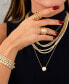 ფოტო #2 პროდუქტის Solid and Pave Multi Row Ring