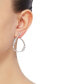 ფოტო #2 პროდუქტის Cubic Zirconia Teardrop Drop Earrings in Sterling Silver