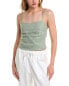 Фото #1 товара Nicholas Marjorie Seamed Linen Camisole Women's