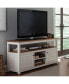 Savannah TV Cabinet, with Natural Wood Top