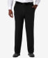 ფოტო #1 პროდუქტის Men's Big & Tall Cool 18® PRO Classic-Fit Expandable Waist Flat Front Stretch Dress Pants