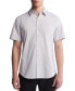 Фото #1 товара Рубашка мужская Calvin Klein Slim-Fit Stretch Stripe Button-Down