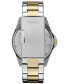 ფოტო #4 პროდუქტის Women's Riley Two Tone Stainless Steel Bracelet Watch 38mm