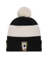 Фото #1 товара Men's Black Columbus Crew 2024 Kick Off Collection Cuffed Knit Hat with Pom