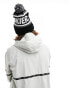 Planks bobble unisex ski beanie in black