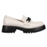 Фото #1 товара VANELi Zefiro Lug Sole Loafers Womens White ZEFIRO312460