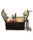 Фото #2 товара Surrey Willow Picnic Basket with Coffee Set -Service for 2
