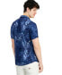 Фото #2 товара Men's Tropical-Print Short-Sleeve Button-Down Shirt