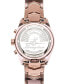 ფოტო #2 პროდუქტის Women's Katherine Chronograph Multifunctional Chocolate Ion-Plated Stainless Steel Bracelet Watch 40mm