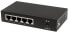 Intellinet 5-Port Gigabit Ethernet PoE+ Switch - 4 x PSE Ports - IEEE 802.3at/af Power over Ethernet (PoE+/PoE) Compliant - 60 W - Desktop (Euro 2-pin plug) - Unmanaged - Gigabit Ethernet (10/100/1000) - Power over Ethernet (PoE)