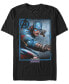 Фото #1 товара Marvel Men's Captain America Gamerverse Avengers Future Fight Poster, Short Sleeve T-Shirt