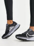 Фото #4 товара Nike Running React Pegasus Trail 4 trainers in black