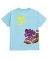 ფოტო #6 პროდუქტის Boys Creeper T-Shirt and French Terry Shorts Outfit Set to