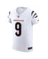 ფოტო #3 პროდუქტის Men's Joe Burrow White Cincinnati Bengals Vapor F.U.S.E. Elite Jersey