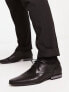 Фото #3 товара River Island formal pointed derby shoes in black