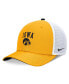 ფოტო #1 პროდუქტის Men's Gold Iowa Hawkeyes Letter Logo Trucker Adjustable Hat