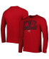 Фото #1 товара Men's Red Tampa Bay Buccaneers Combine Authentic Home Stadium Long Sleeve T-shirt