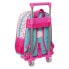 Фото #2 товара Школьный рюкзак с колесиками The Bellies 26 x 34 x 11 cm Фиолетовый бирюзовый Белый