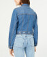 Фото #3 товара Juniors' Distressed Jean Jacket