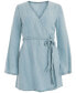 Women's Zinnia Long-Bell-Sleeve Belted Dress Escondido Wash, S - фото #6