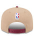 Men's Tan/Wine Cleveland Cavaliers 2024 NBA Draft 9FIFTY Snapback Hat