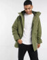 Фото #1 товара Selected Homme parka with padding green - MGREEN