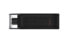 Kingston DataTraveler 70 - 64 GB - USB Type-C - 3.2 Gen 1 (3.1 Gen 1) - Cable - 7 g - Black - Флеш-накопитель