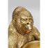 Dekofigur Gorilla Holding Bowl