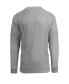 ფოტო #2 პროდუქტის Men's Oversized Long Sleeve Thermal Shirt