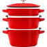 Фото #5 товара Zwilling STAUB LA COCOTTE - Mixed set - Cherry - Cast iron - Enamel - Red - Cast iron