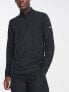 Фото #1 товара Nike Golf Dri-Fit half zip sweatshirt in black