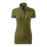 Malfini Collar Up polo shirt W MLI-257A3 avocado green