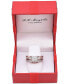 ფოტო #2 პროდუქტის Diamond Cluster Channel-Set Bridal Set (1 ct. t.w.) in 14k White, Yellow or Rose Gold