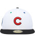 ფოტო #3 პროდუქტის Men's White, Black Chicago Cubs 1962 MLB All-Star Game Primary Eye 59FIFTY Fitted Hat