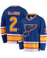 ფოტო #2 პროდუქტის Men's Al Macinnis Blue St. Louis Blues Premier Breakaway Retired Player Jersey