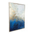 Canvas Romimex polystyrene MDF Wood Abstract 60 x 80 x 3 cm