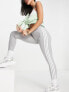 Фото #1 товара adidas Sportswear Essential 3 stripe leggings in grey