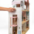 EUREKAKIDS Wooden dollhouse with elevator