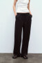 Straight flowing trousers