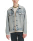 Фото #1 товара Men's Regular Fit Non-Stretch Denim Trucker Jacket