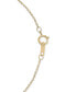 ფოტო #7 პროდუქტის Diamond Evil-Eye Pendant Necklace (1/6 ct. t.w.) in 10K Yellow or White gold., Created for Macy's
